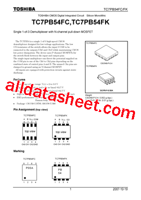 TC7PB54FK型号图片