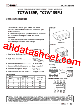 TC7W139FU型号图片