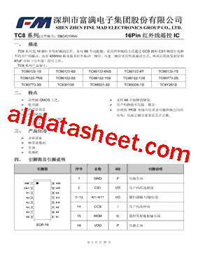 TC80773-2S型号图片