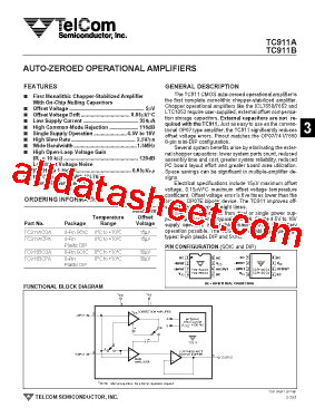 TC911ACOA型号图片