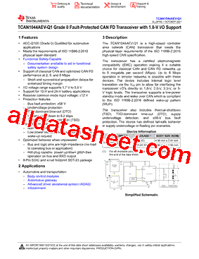 TCAN1044AEVDRQ1型号图片