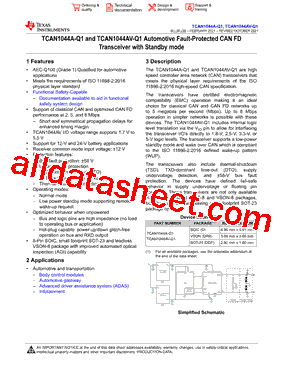 TCAN1044AVDRBRQ1型号图片