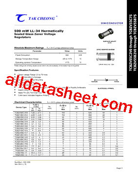 TCBZV55B24型号图片