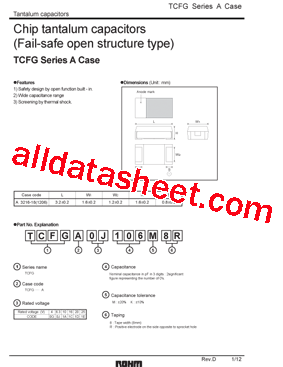 TCFGA1E475K8R型号图片