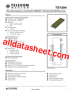 TD1204FULLTRAYMODULES(PROD0762A)型号图片