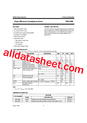 TDA1308T/N2型号图片