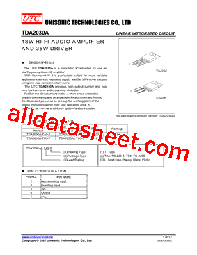 TDA2030A_15型号图片