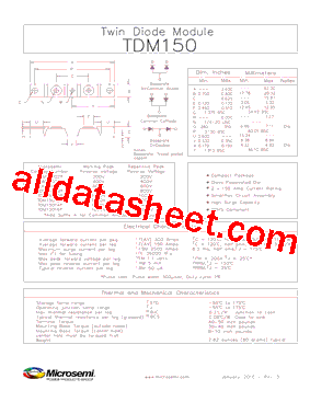 TDM15004A型号图片