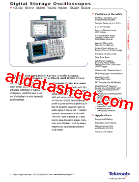 TDS1002型号图片