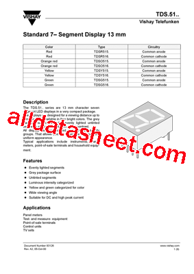 TDSR515.型号图片
