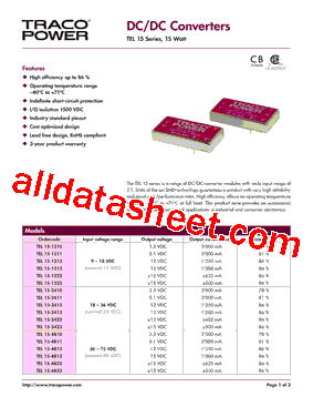 TEL15-4823型号图片