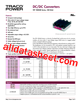 TEP100-2411WIR型号图片