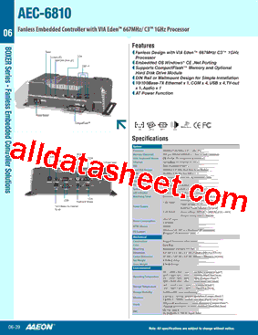 TF-AEC-6810-A2型号图片