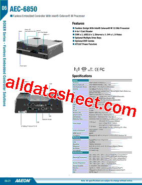 TF-AEC-6850-A3型号图片