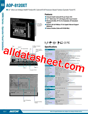 TF-AOP-8120XT-A1-1110型号图片