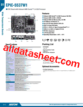 TF-EPIC-5537W1-A10型号图片