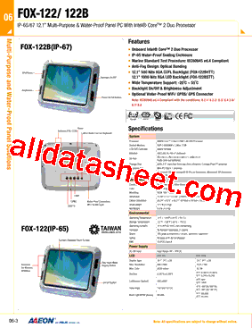 TF-FOX-122HTT-B1-1011型号图片