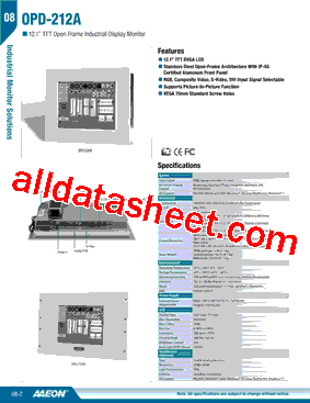 TF-OPD-212ABT-F1型号图片