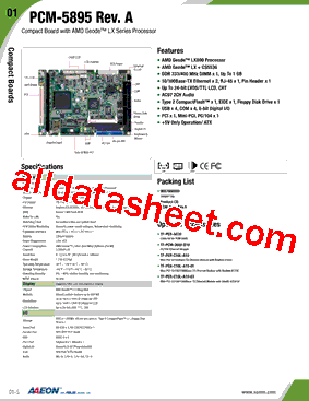 TF-PCM-3660-B10型号图片