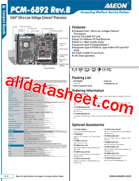 TF-PCM-6892-B10型号图片