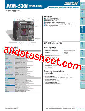 TF-PFM-530I-A10-02-WT01型号图片