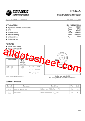 TF44710A型号图片