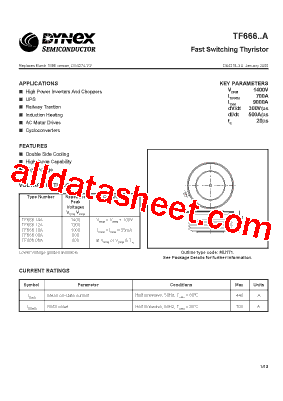 TF66612A型号图片