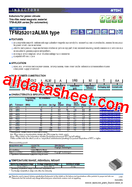 TFM252012ALMA型号图片