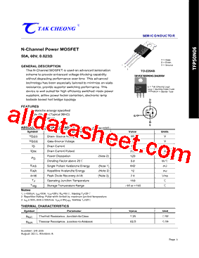 TFP50N06型号图片