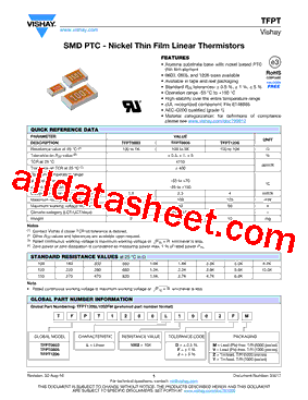 TFPT0805L1002JV型号图片