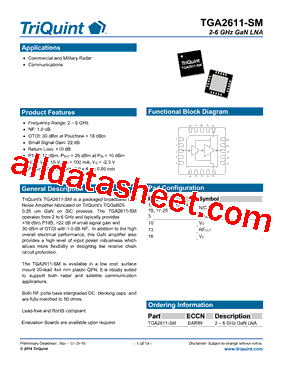 TGA2611-SM型号图片