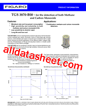 TGS3870-B00型号图片