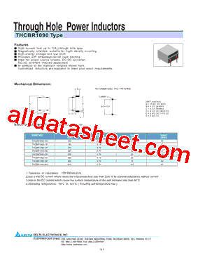 THCBR1090-401型号图片