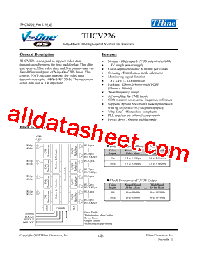 THCV226型号图片