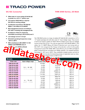 THM20-4815WI型号图片