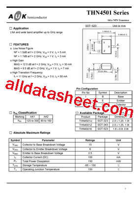 THN4501U型号图片