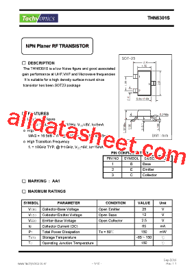 THN6301S型号图片