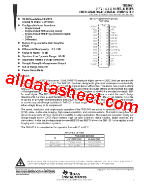 THS1031SOIC型号图片
