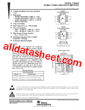 THS4041CDGNG4型号图片