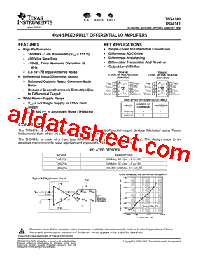 THS4140IDG4型号图片