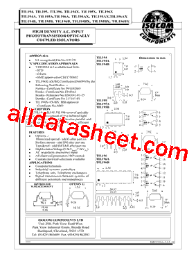 TIL196A型号图片