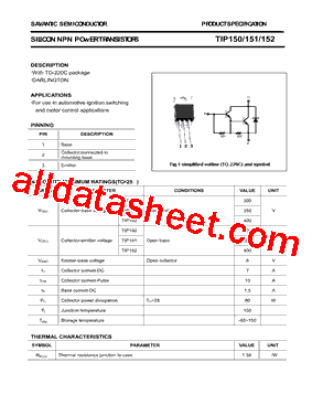 TIP152型号图片