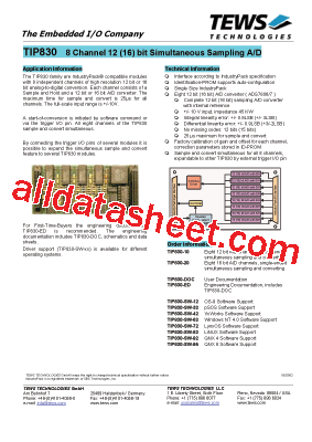 TIP830-SW-72型号图片