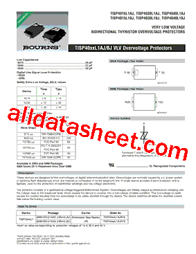 TISP4015L1AJ_07型号图片