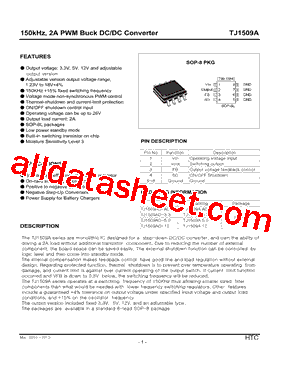 TJ1509AD-5.0型号图片