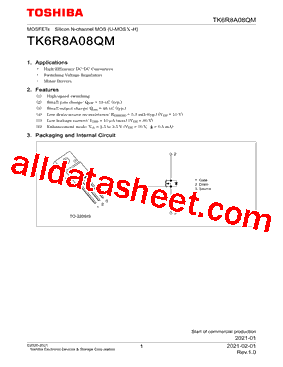 TK6R8A08QM型号图片