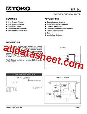 TK71350MTL/H50型号图片