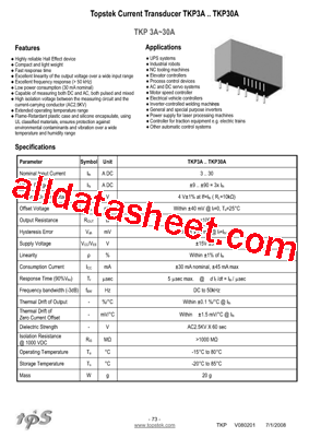 TKP11A型号图片