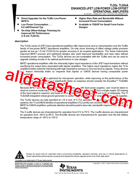 TL034AIDE4型号图片