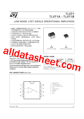 TL071MD型号图片